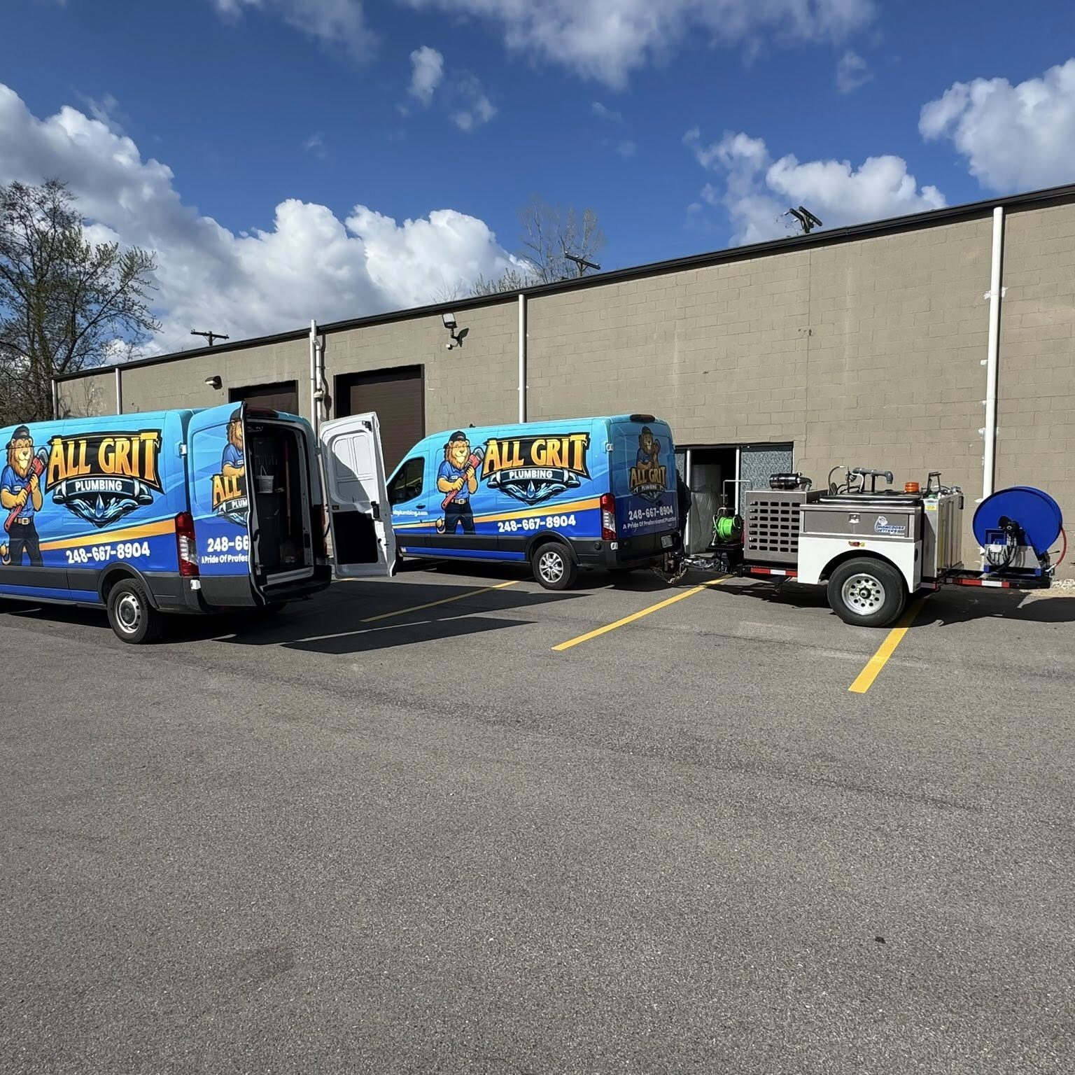 van with jetter van with jetter